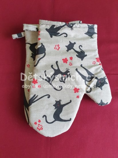 SADA 2ks kuchysk chapky - koky na ren - Kliknutm na obrzek zavete