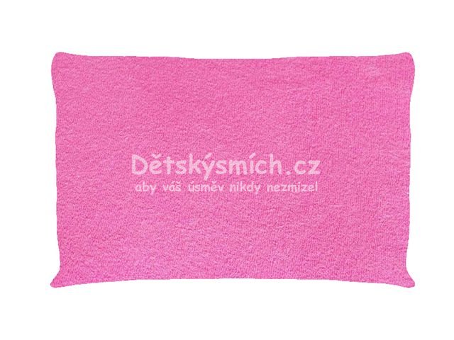 Frot povlak na anatomick polt 40x60 - syt rov - Kliknutm na obrzek zavete