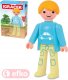 EFKO IGREK Chlapeek figurka 7,5cm rodina v krabice STAVEBNIC