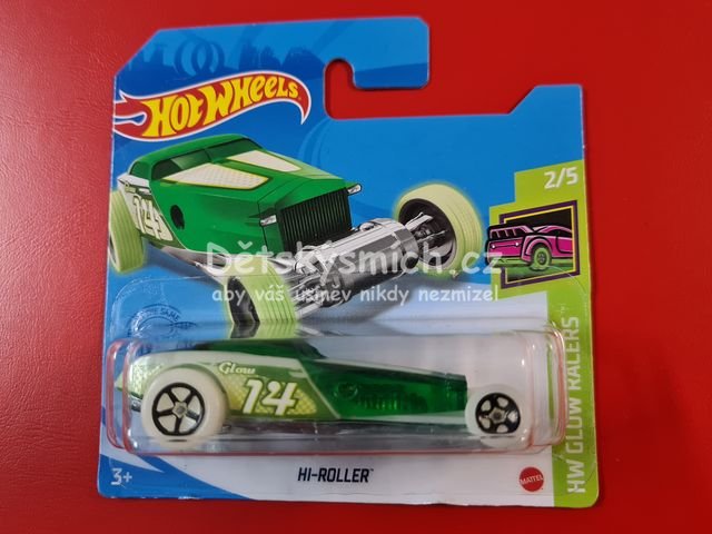 Hot Wheels anglik HI-Roller, HW Glow Racers 2/5 - Kliknutm na obrzek zavete