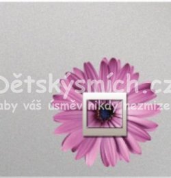 Nlepka na vypna EL 318 Gerbera - Kliknutm na obrzek zavete