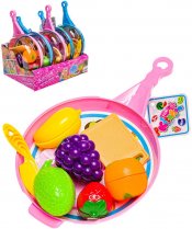 Krjec ovoce a zelenina kuchysk set s pnvikou a doplky 2 b